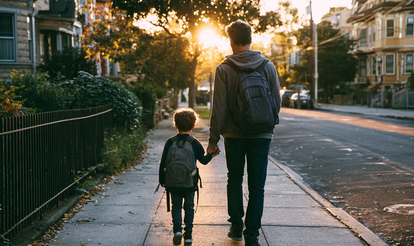Un parent et son enfant — Comment motiver un enfant à l'école : 8 leviers concrets pour parents (sans pression)